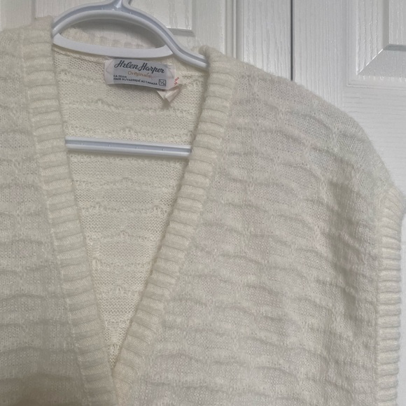 vintage cream vest - Picture 5 of 6